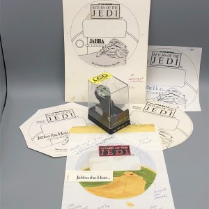 Jabba - Bradley Time LCD Watch 2D preproduction run original art mock-up (1).JPG